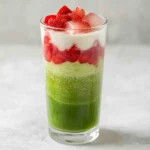 Iced Strawberry Matcha Latte